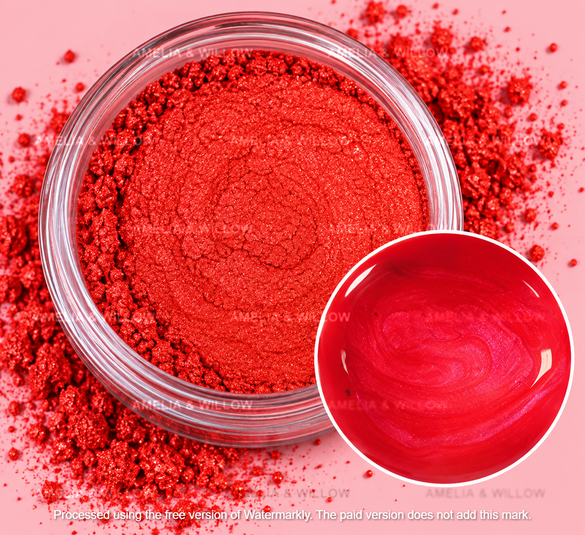 Scarlet Silk Mica Powder – 20g