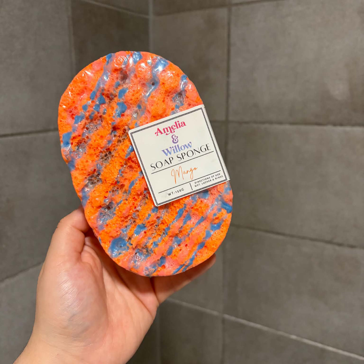 Mango Soap sponge