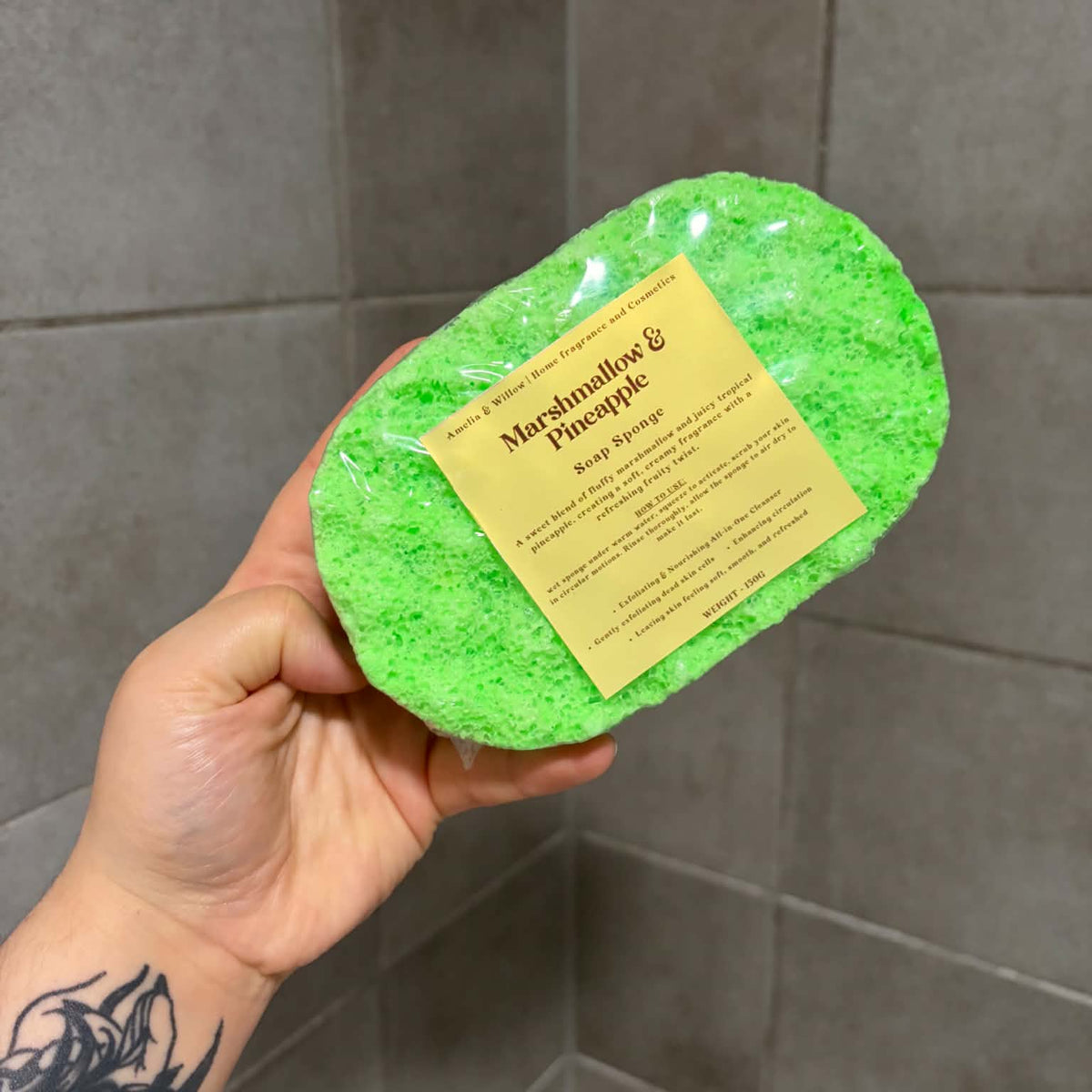 Marshmallow & Pineapple Soap sponge