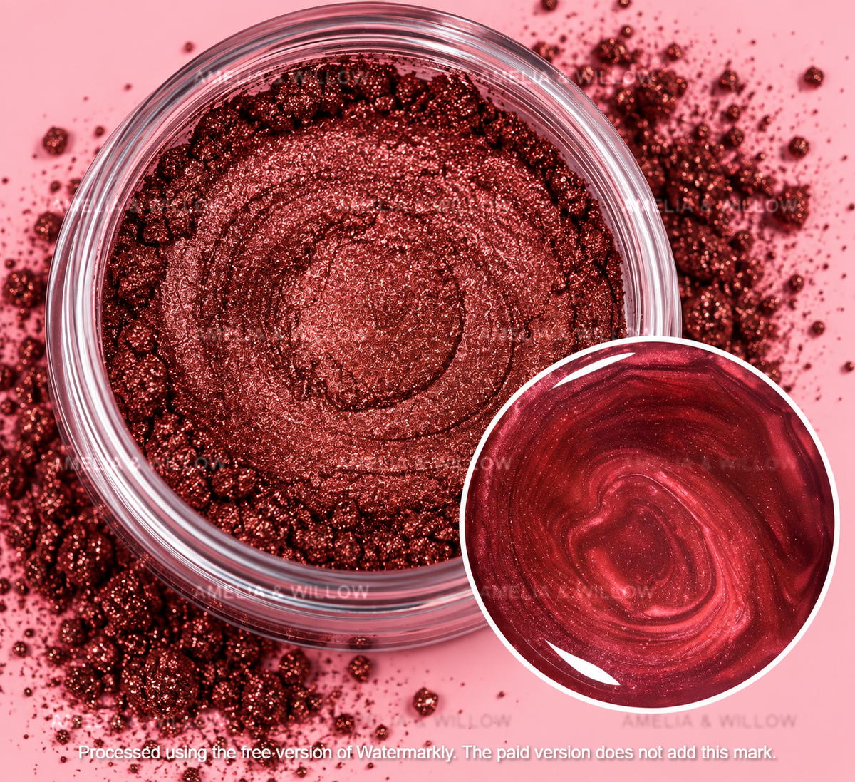 Ruby Red Mica Powder – 20g