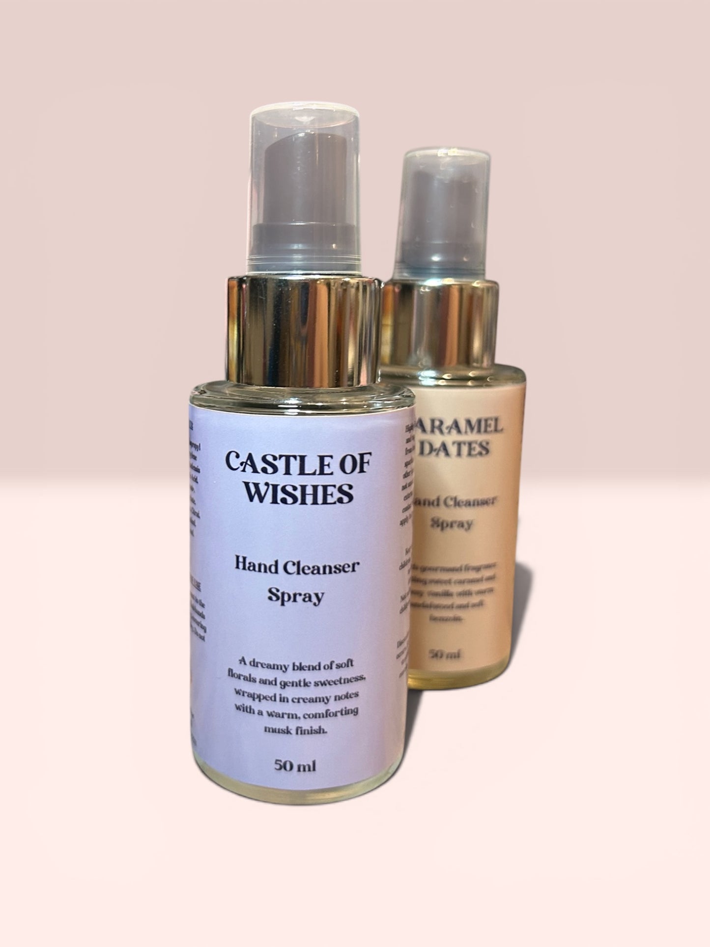 Hand cleanser spray