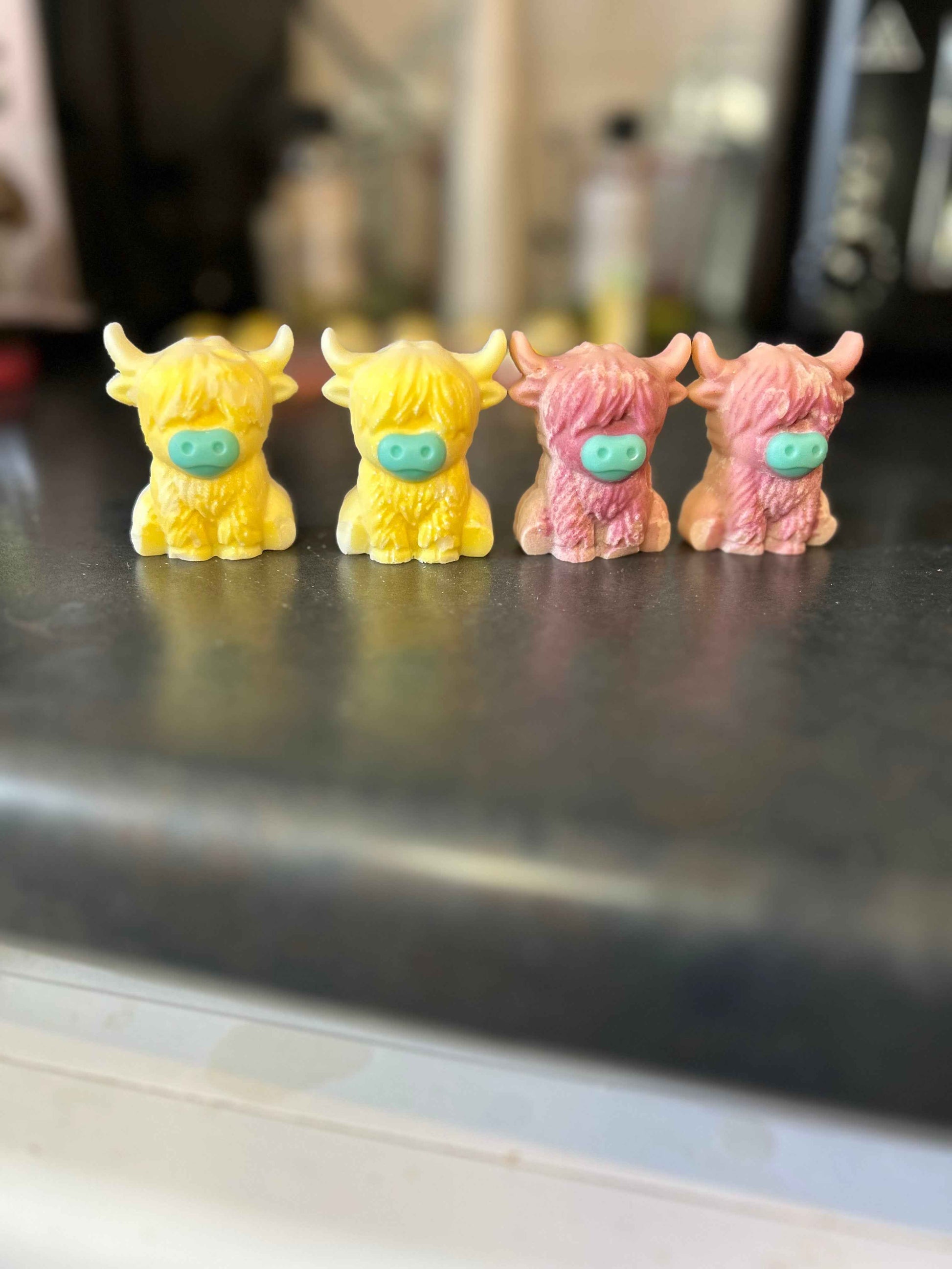Highland cow wax melt singular