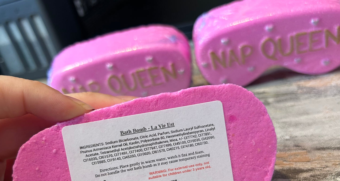 Nap queen bath bomb 135g la vie est scent