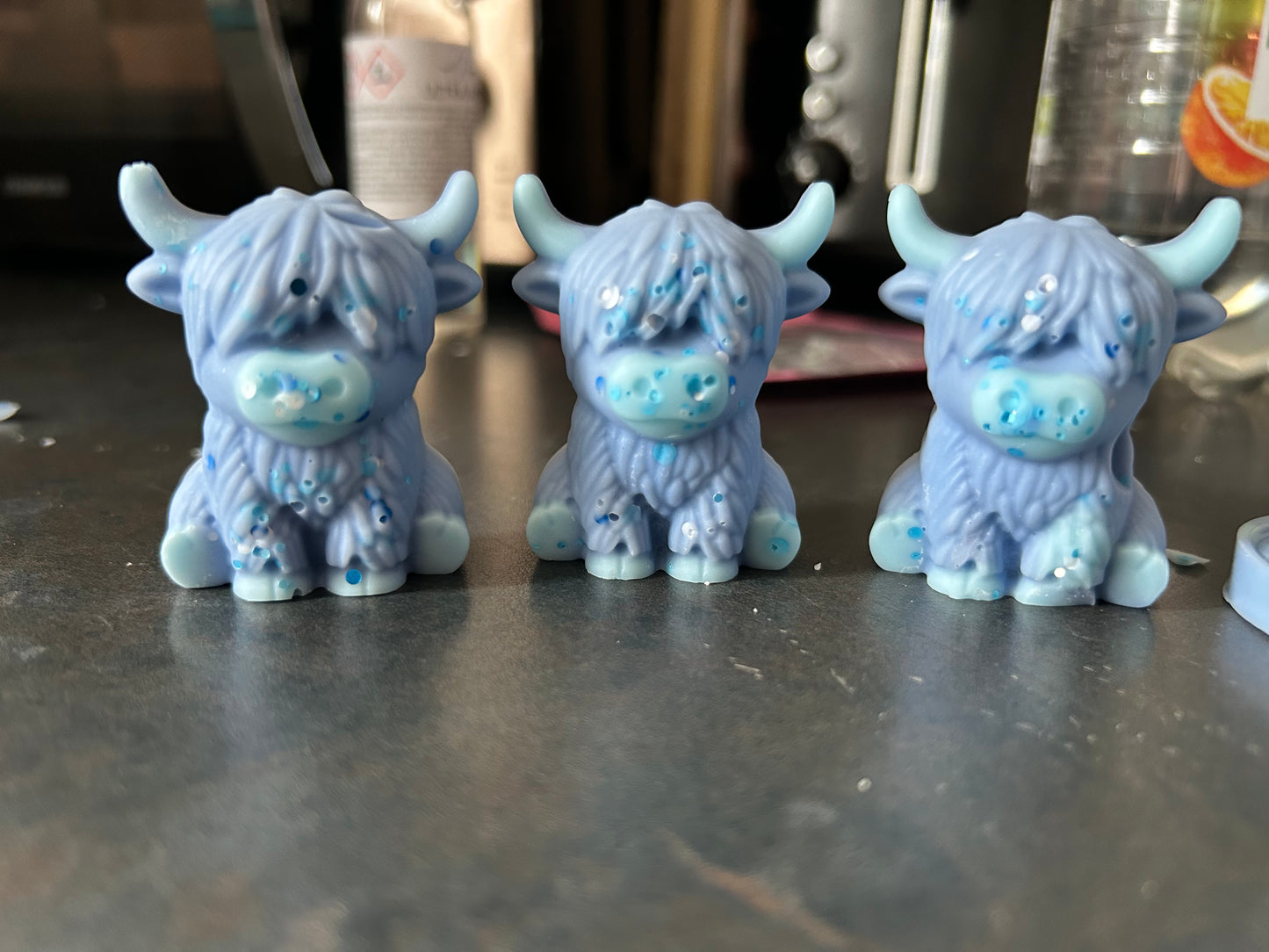 Highland cow wax melt singular
