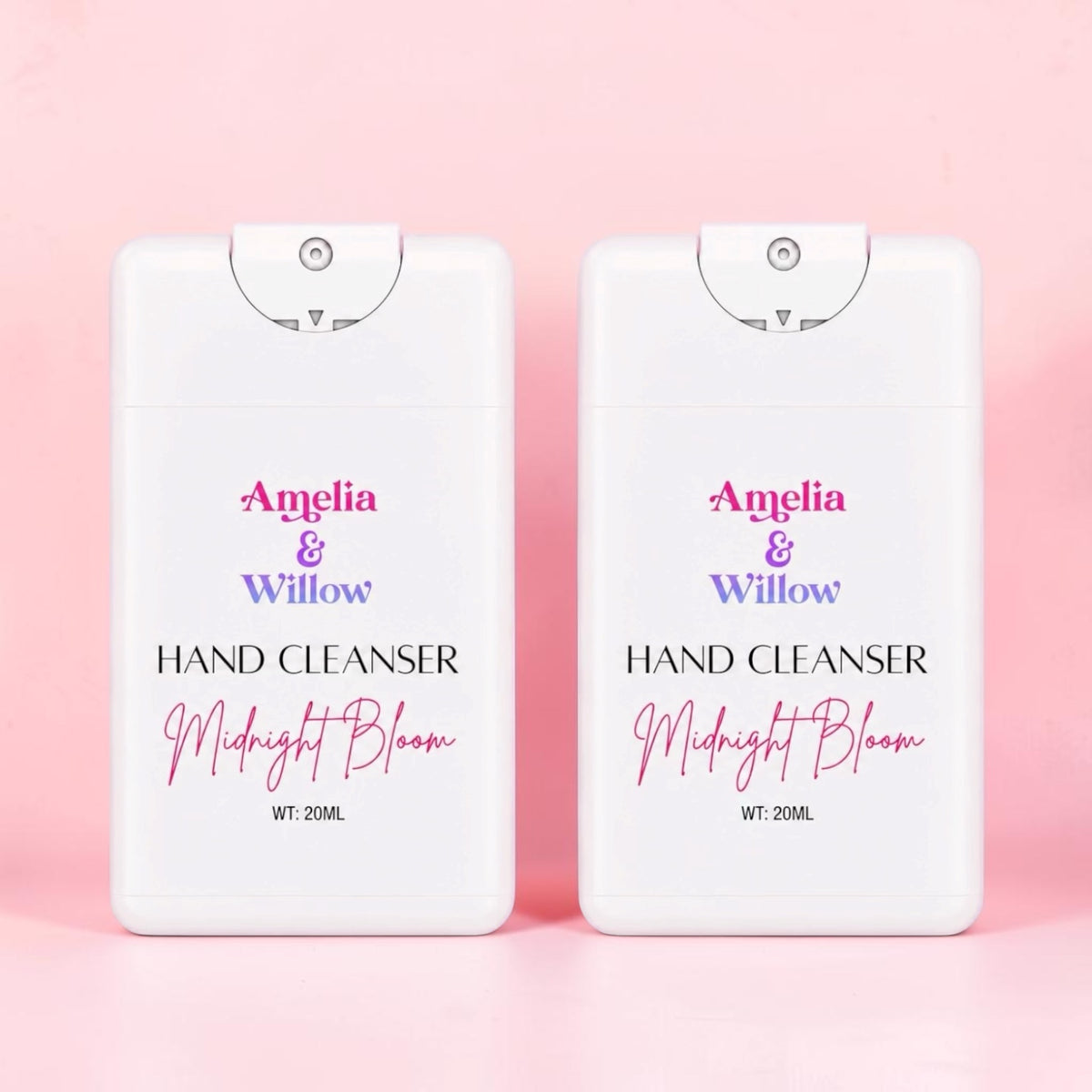 Hand cleanser spray