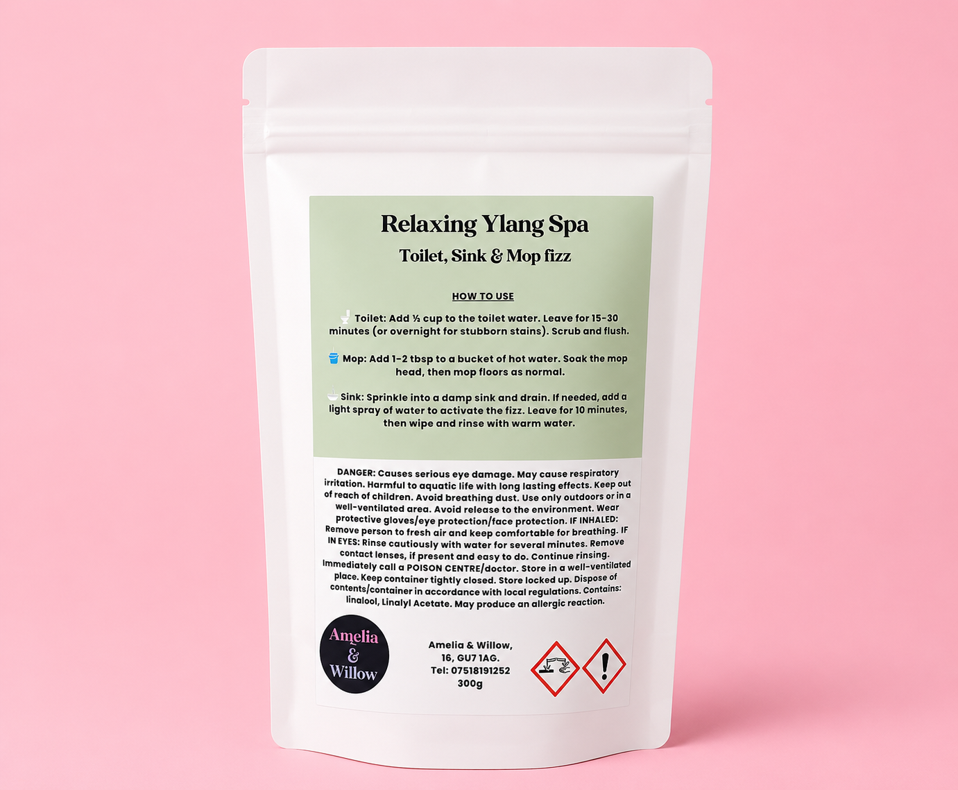 Toilet, Sink & Mop Fizz Powder