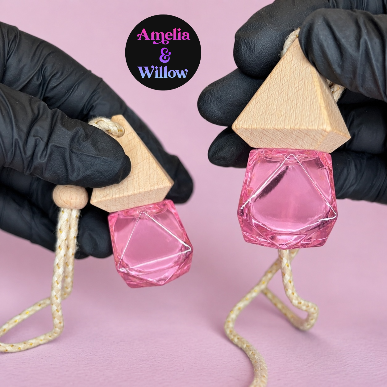 Bluebells & Wild Berries luxury car hanging diffuser