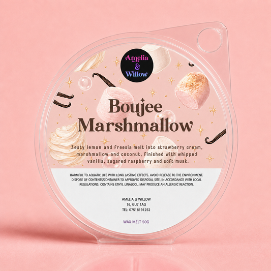 Boujee Marshmallow Wax Melt – 50g