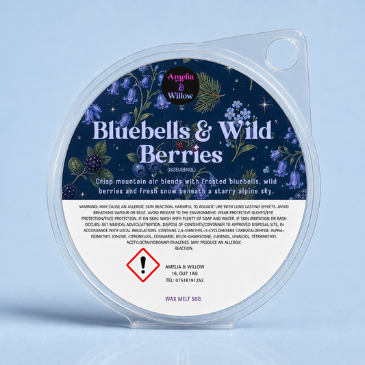 Bluebells & Wild Berries Wax Melt – 50g