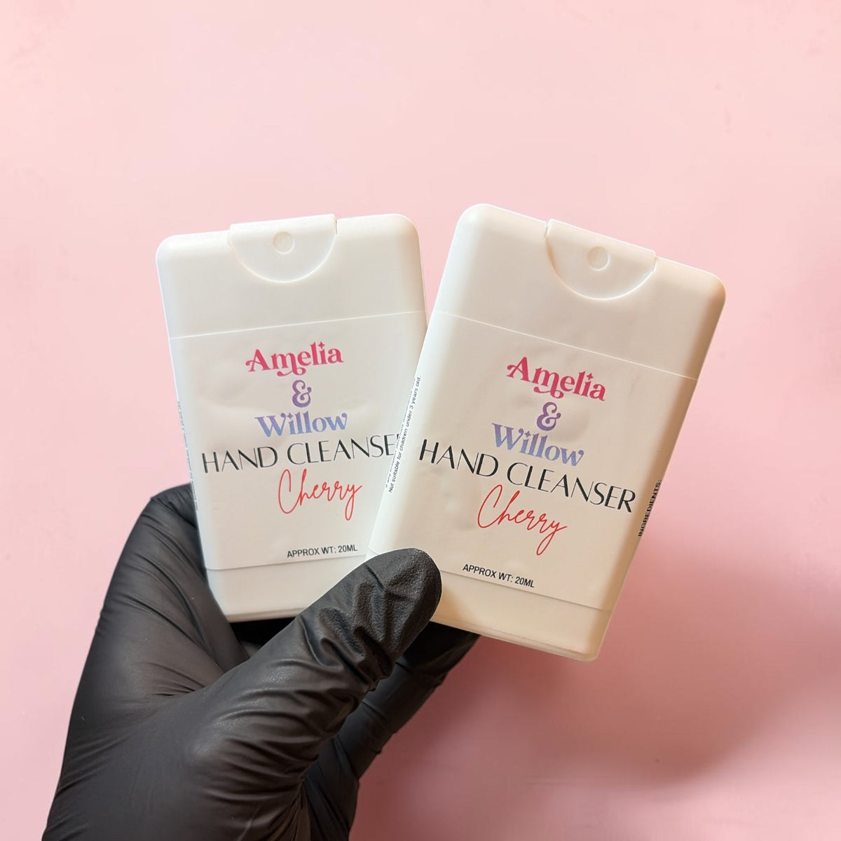 Hand cleanser spray