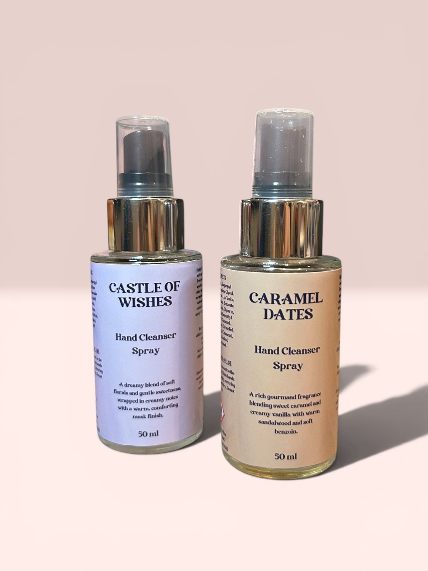Hand cleanser spray