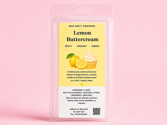 Lemon Buttercream Wax Melt Snap Bar