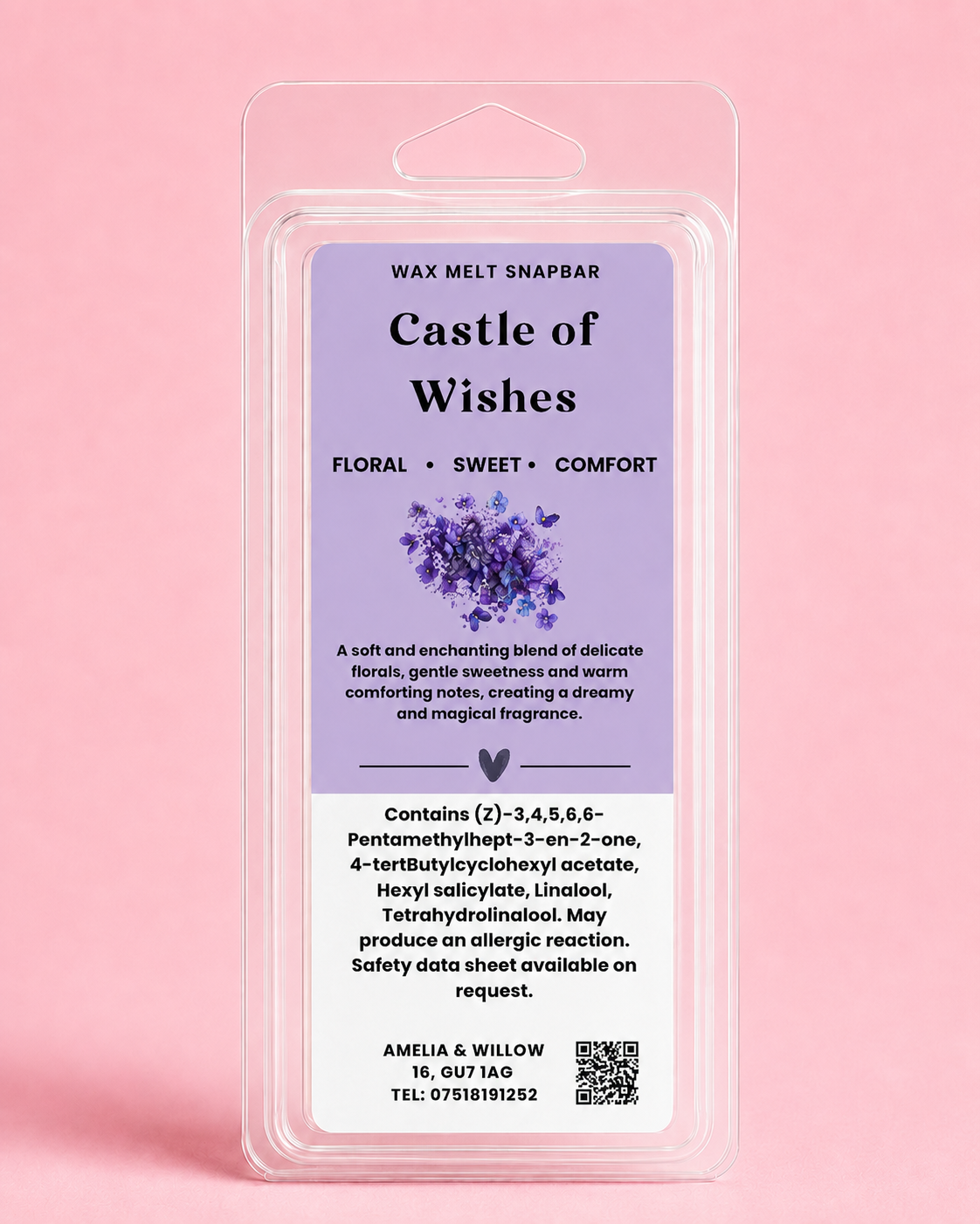 Castle of Wishes Wax Melt Snap Bar