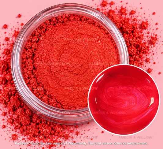 Scarlet Silk Mica Powder – 20g