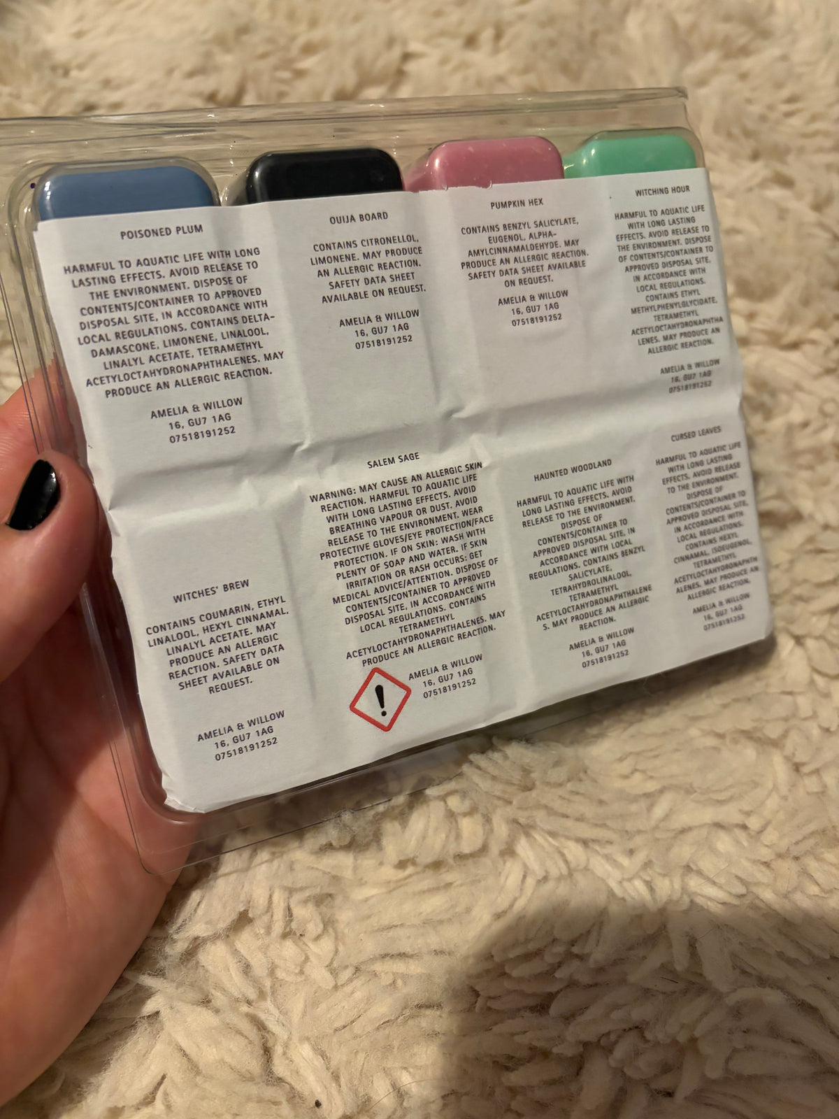 The Haunted Eight – Halloween Wax Melt Box