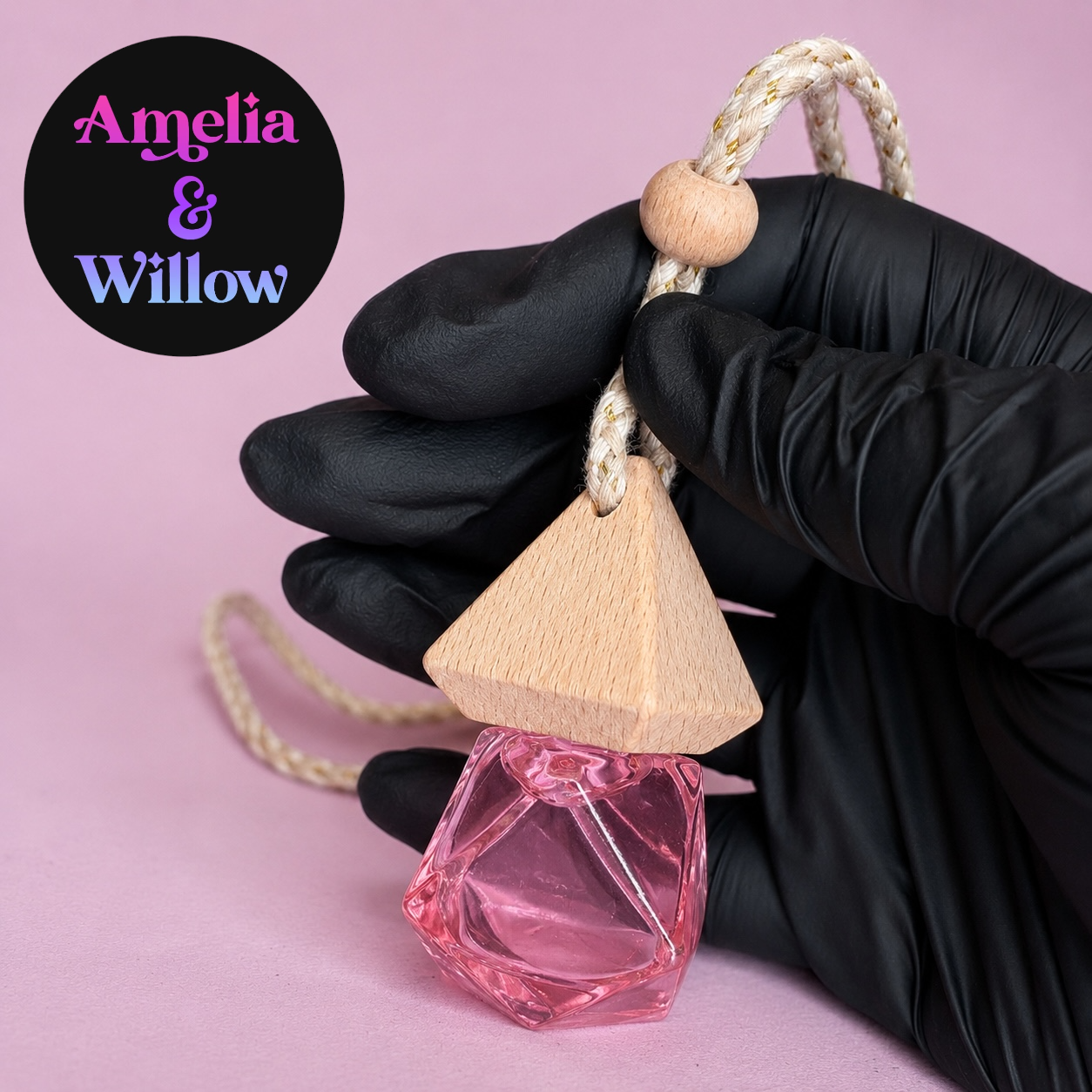 Bluebells & Wild Berries luxury car hanging diffuser