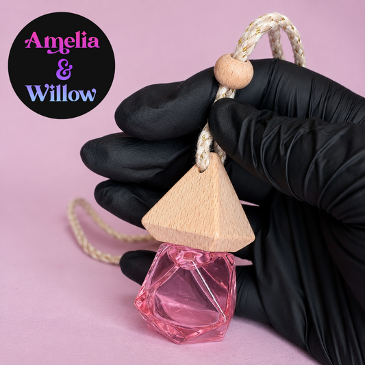 Bluebells & Wild Berries luxury car hanging diffuser
