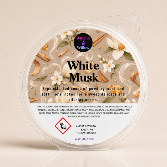 White Musk Wax Melt – 50g