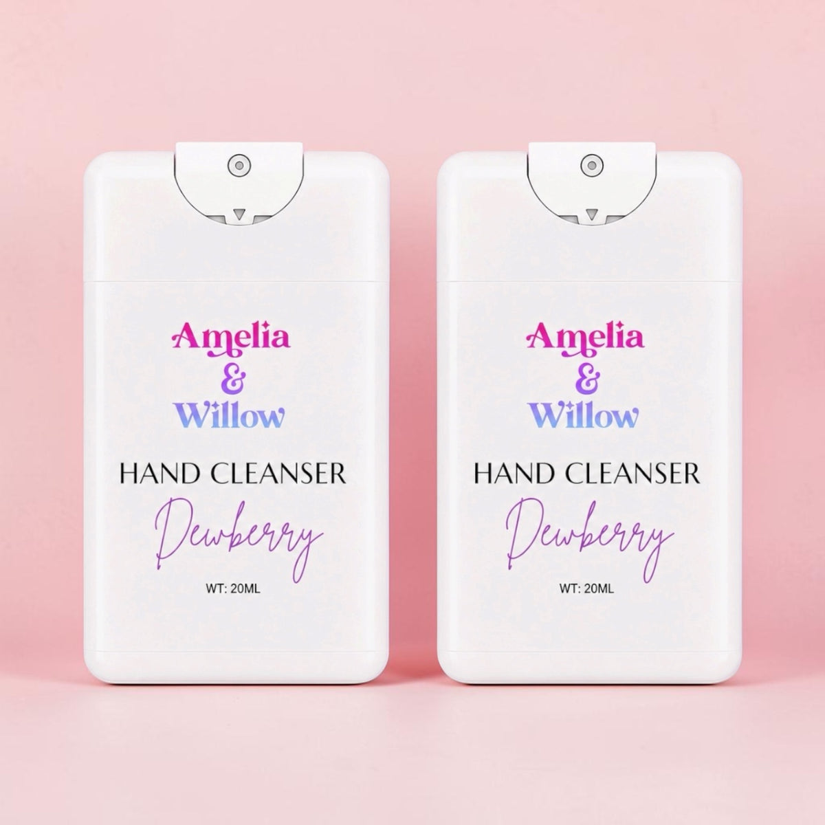 Hand cleanser spray