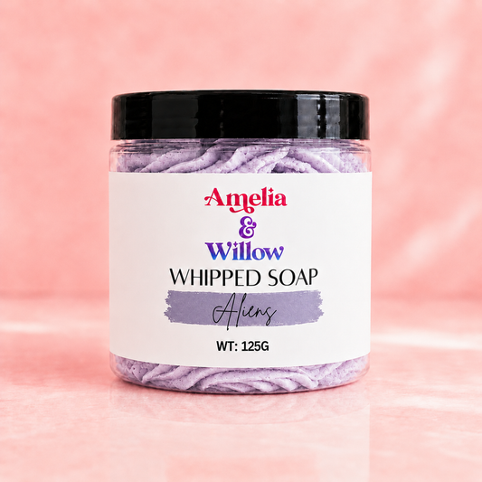 Aliens Whipped Soap