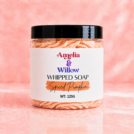 Spiced Pumpkin Whipped Soap