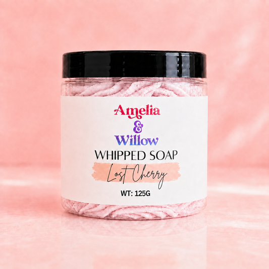 Lost cherry Whipped Soap