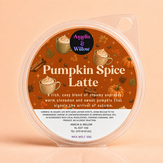 Pumpkin Spice Latte Wax Melt – 50g