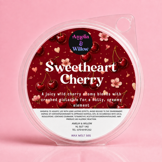 Sweetheart Cherry Wax Melt – 50g