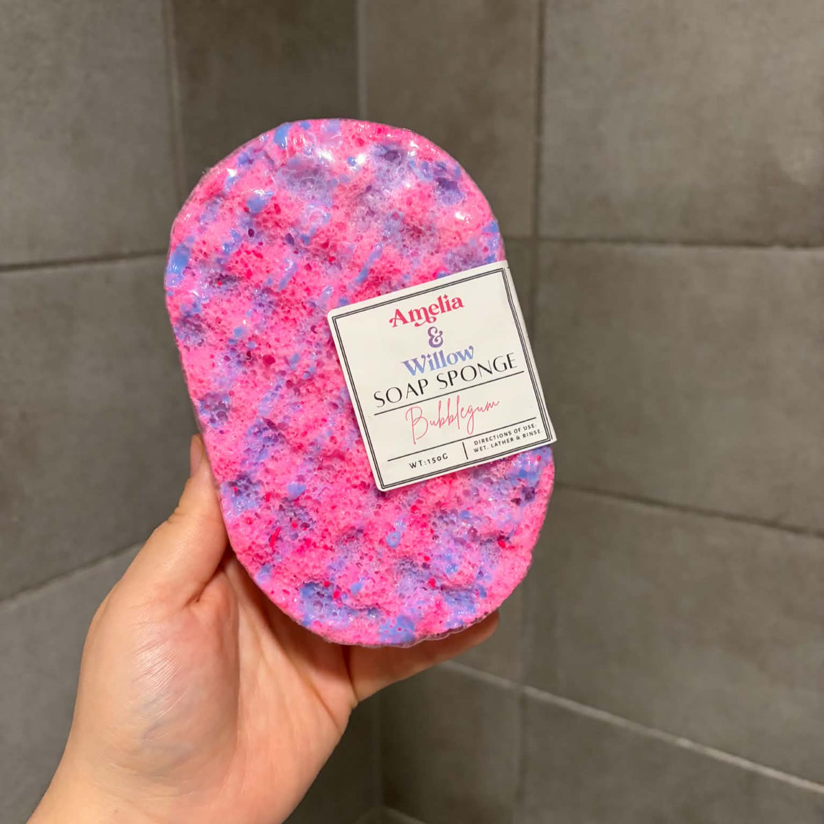Bubblegum Soap Sponge
