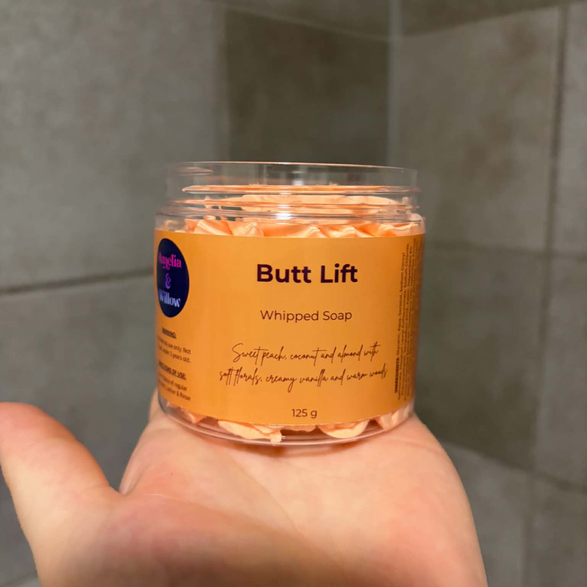 Butt Lift Whipped Soap 125g
