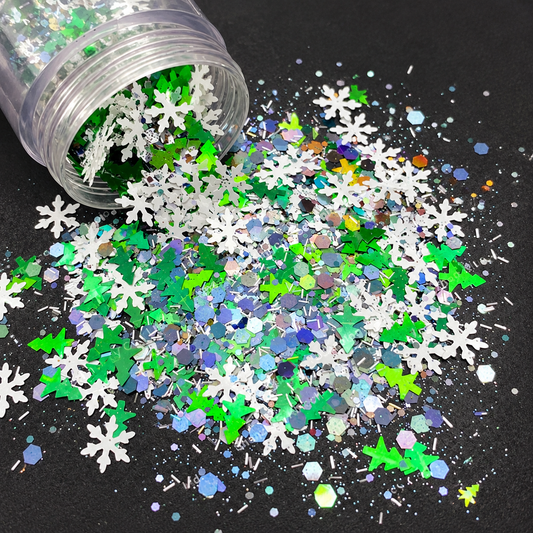 Midnight Mistletoe Glitter Mix – 20g